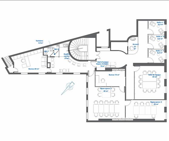 Bureau Vente 75008 PARIS