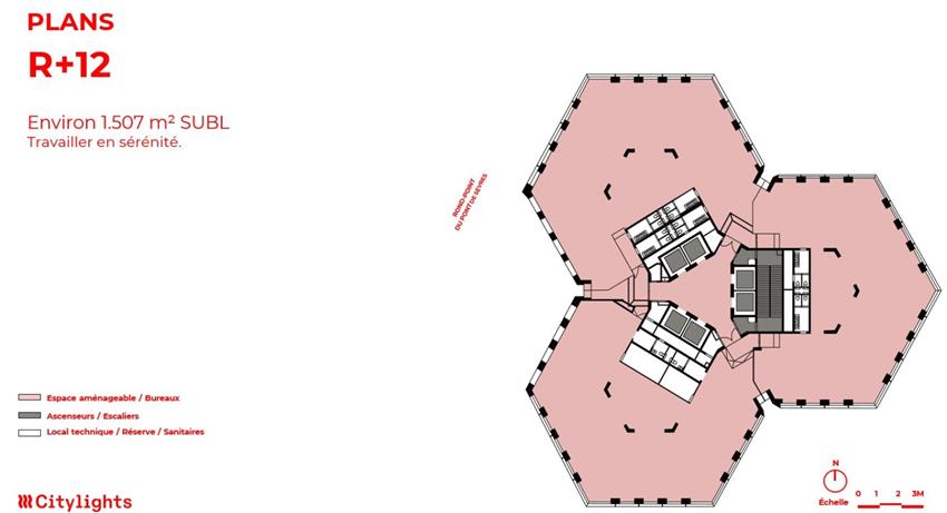 Bureau Location 92100 BOULOGNE BILLANCOURT 204 ROND POINT DU PONT DE SEVRES