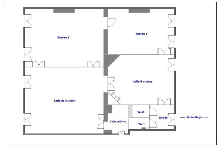 Bureau Location 75009 PARIS 36 RUE VIGNON
