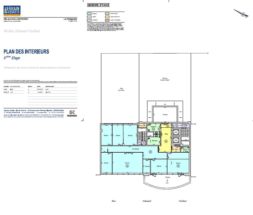 Bureau Vente/Location 92300 LEVALLOIS PERRET