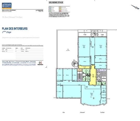 Bureau Vente/Location 92300 LEVALLOIS PERRET