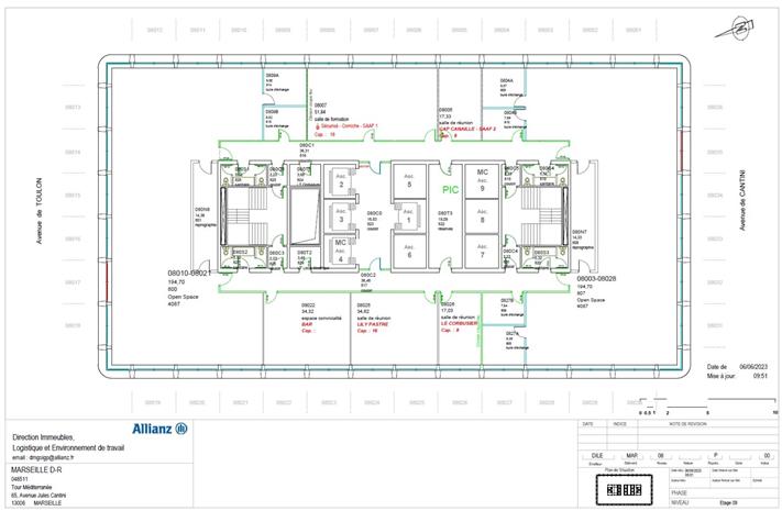 Bureau Location 13006 MARSEILLE