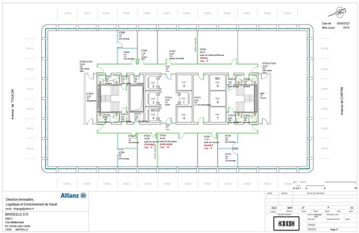 Bureau Location 13006 MARSEILLE