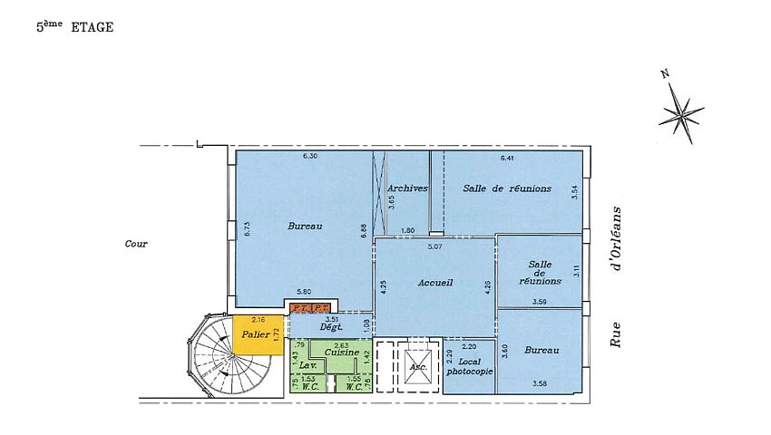 Bureau Location 92200 NEUILLY SUR SEINE