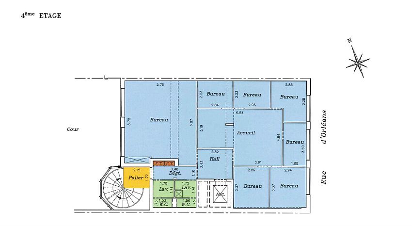 Bureau Location 92200 NEUILLY SUR SEINE