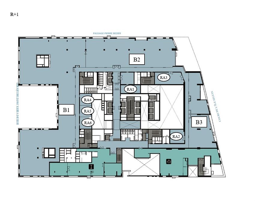 Bureau Location 92100 BOULOGNE BILLANCOURT 30 COURS DE L'ILE SEGUIN