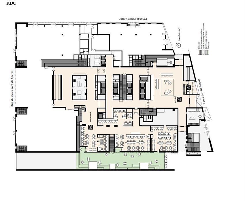 Bureau Location 92100 BOULOGNE BILLANCOURT 30 COURS DE L'ILE SEGUIN