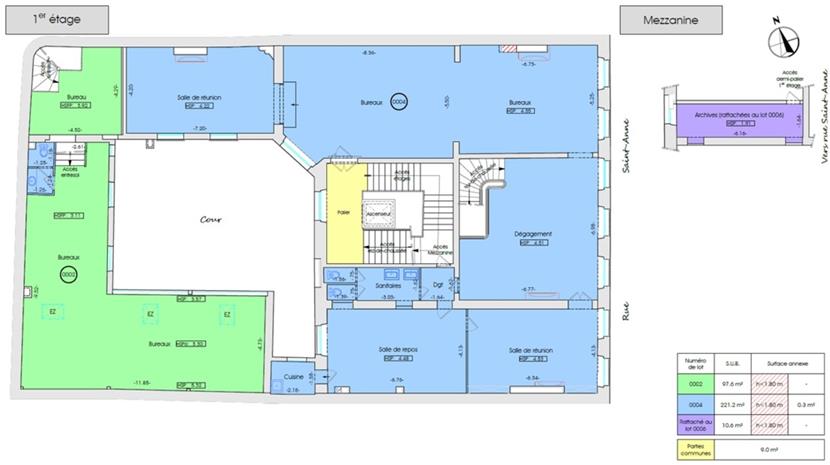 Bureau Location 75002 PARIS 73 RUE SAINTE ANNE