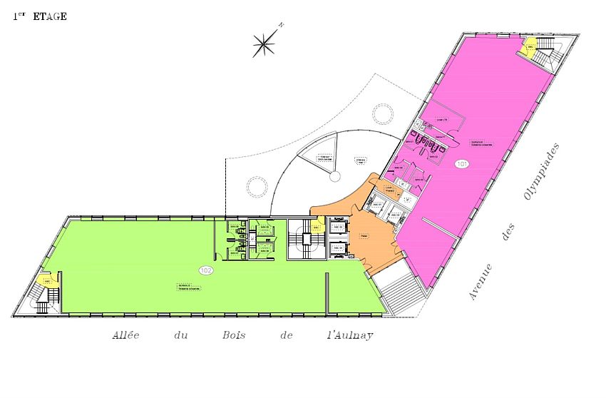 Bureau Location 94120 FONTENAY SOUS BOIS 18 AVENUE DES OLYMPIADES