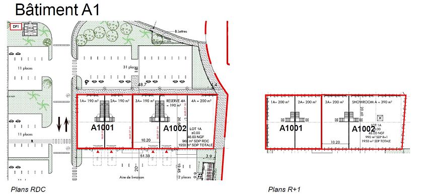 Local d'activités Location 33185 LE HAILLAN 3 RUE TOUSSAINT CATROS