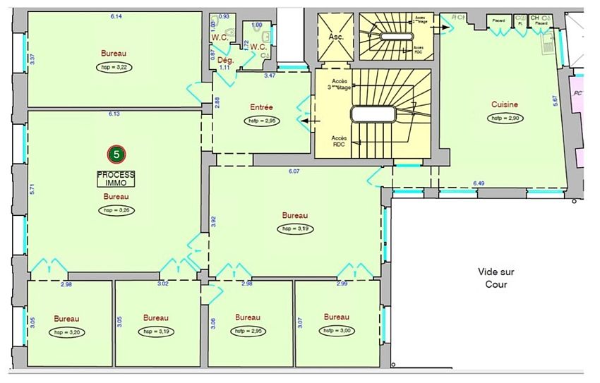 Bureau Location 75009 PARIS