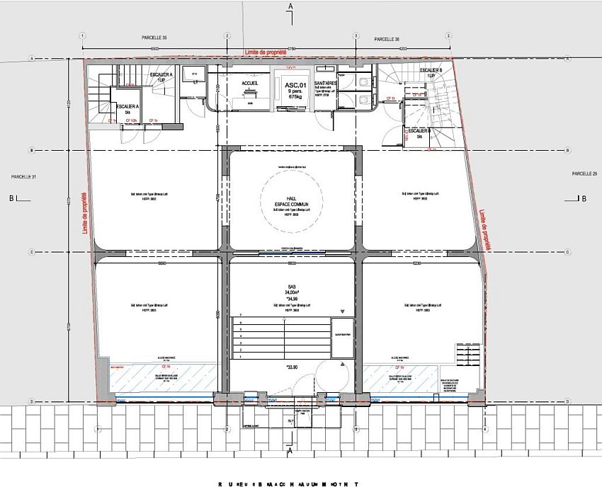 Bureau Location 75002 PARIS 5 RUE BACHAUMONT