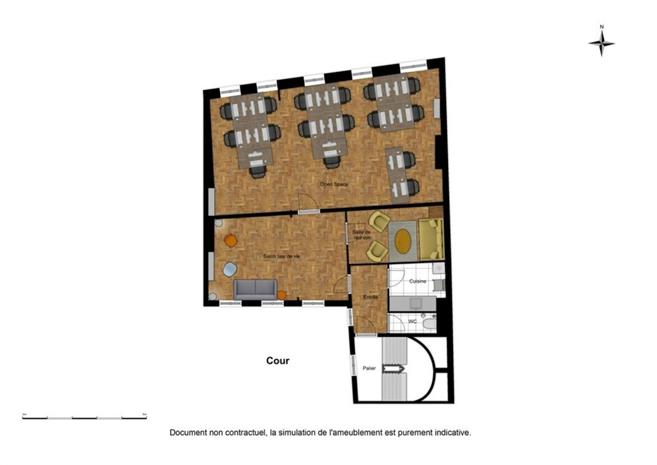 Bureau Location 75003 PARIS 7 RUE COMMINES