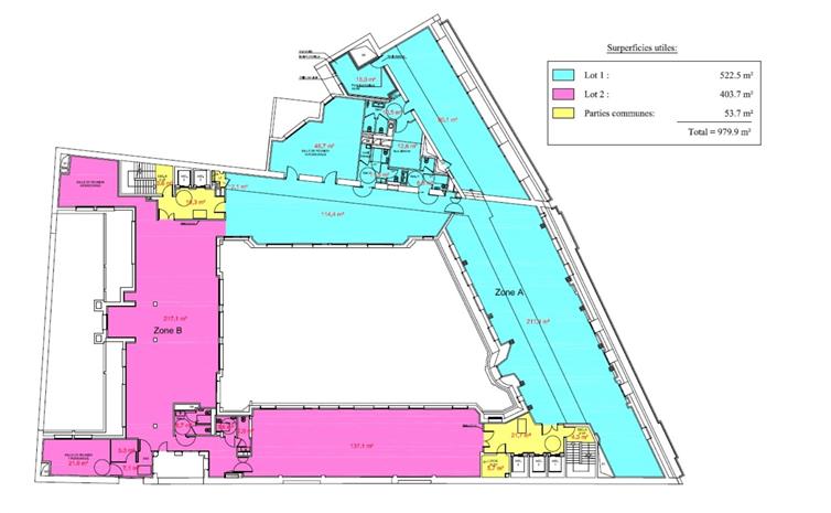 Bureau Location 75008 PARIS 37-41 RUE DU ROCHER