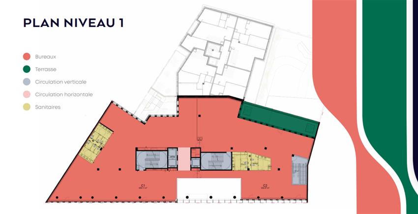Bureau Location 93400 ST OUEN 48 RUE DU PROFESSEUR GOSSET