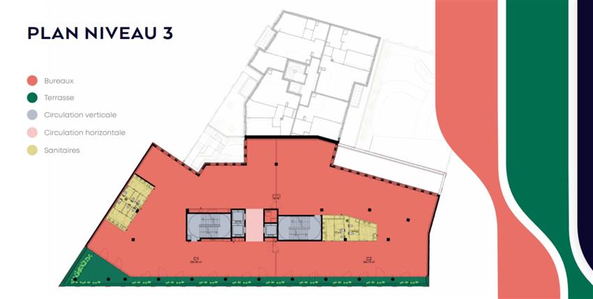 Bureau Location 93400 ST OUEN 48 RUE DU PROFESSEUR GOSSET