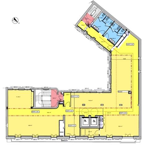 Bureau Location 75116 PARIS 3 RUE BOISSIERE