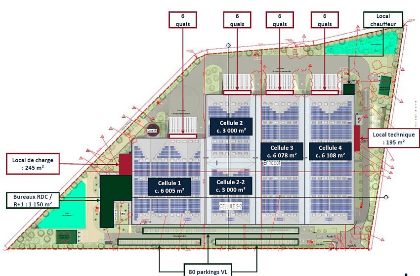 Entrepôt / Local d'activités Location 60440 NANTEUIL LE HAUDOUIN