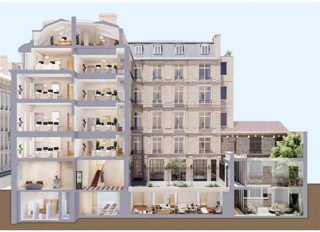 Bureau Location 75008 PARIS 9 RUE LINCOLN