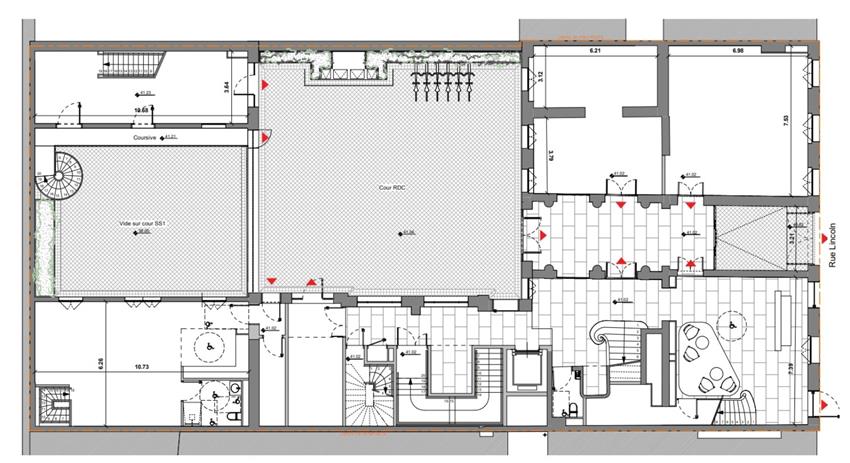 Bureau Location 75008 PARIS 9 RUE LINCOLN