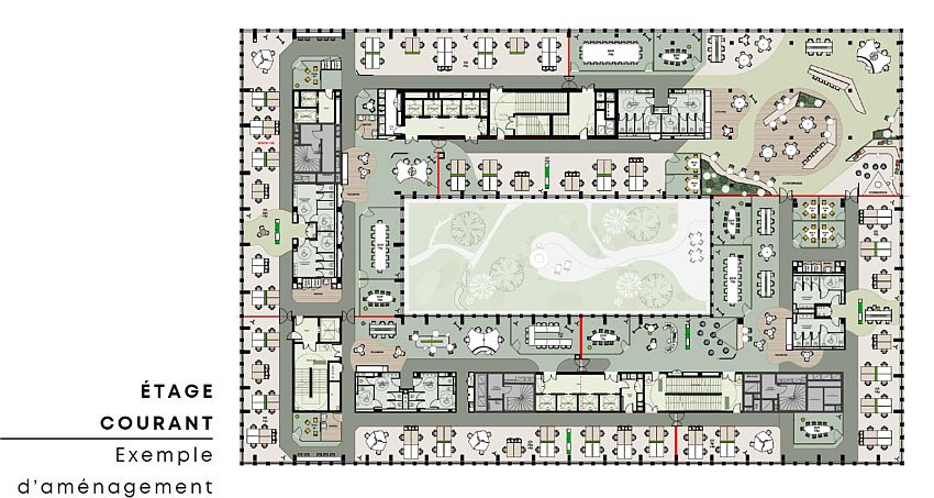 Bureau Location 69003 LYON 42 BOULEVARD EUGENE DERUELLE