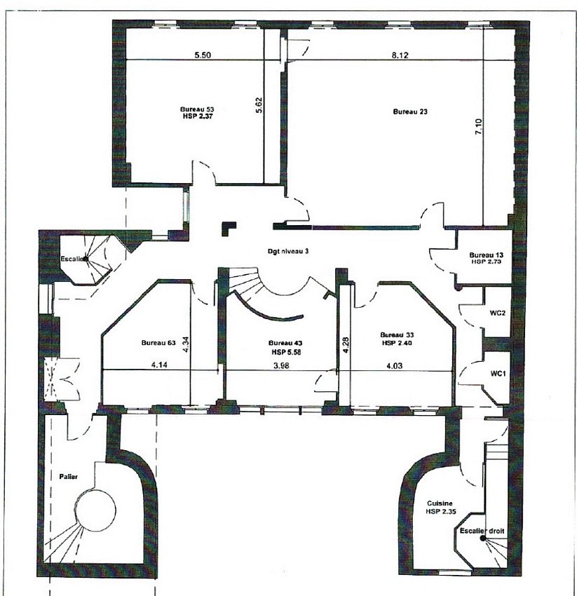 Bureau Location 75009 PARIS 5 RUE DE LIEGE