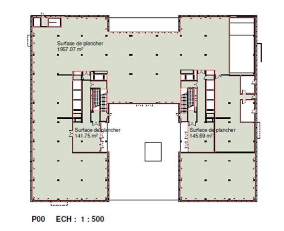 Bureau Location 69007 LYON 59 AVENUE TONY GARNIER