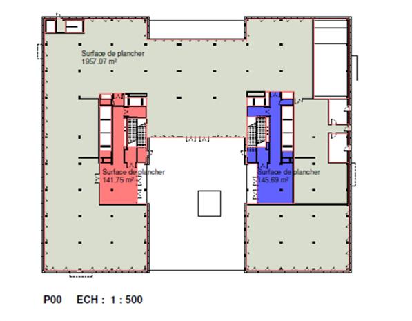 Bureau Location 69007 LYON 59 AVENUE TONY GARNIER