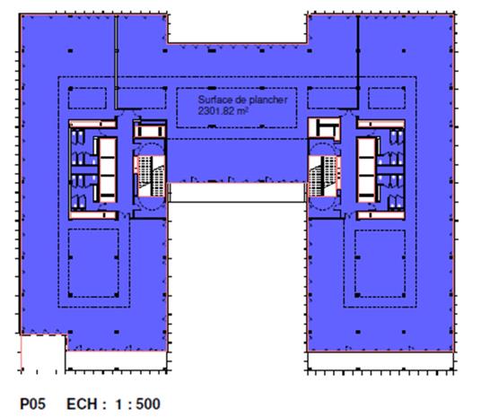 Bureau Location 69007 LYON 59 AVENUE TONY GARNIER