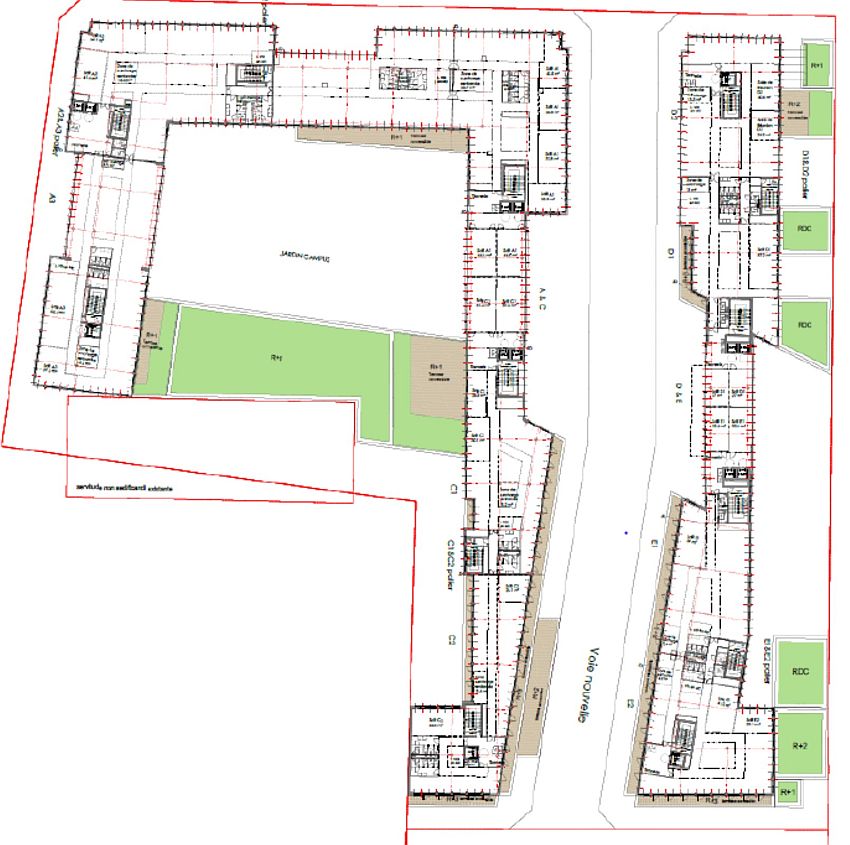 Bureau Location 92000 NANTERRE 57-61 AVENUE JULES QUENTIN