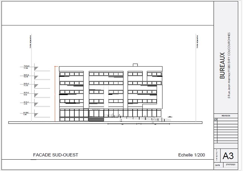 Bureau Location 91080 COURCOURONNES