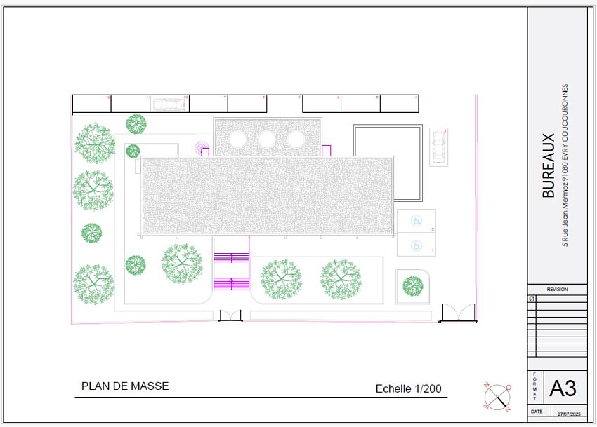 Bureau Location 91080 COURCOURONNES