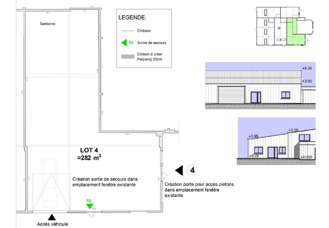 Local d'activités Vente/Location 69400 ARNAS