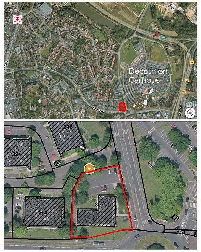 Bureau Location 59650 VILLENEUVE D'ASCQ