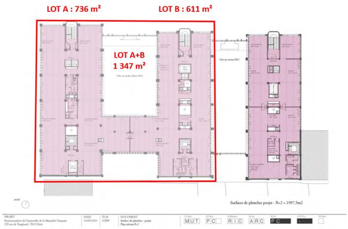 Bureau Location 75015 PARIS 255 RUE DE VAUGIRARD