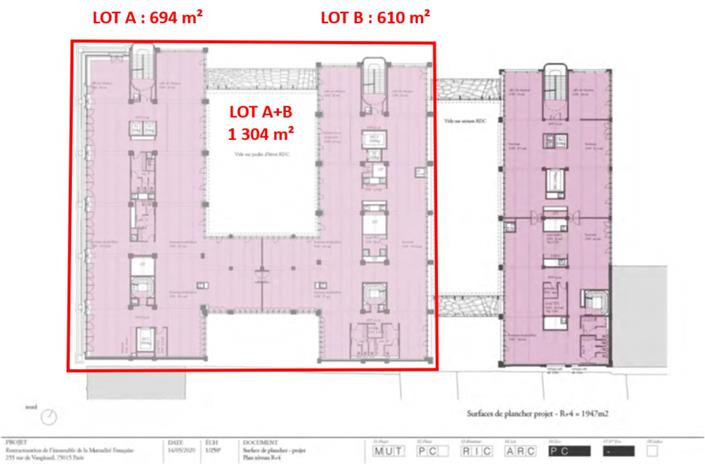 Bureau Location 75015 PARIS 255 RUE DE VAUGIRARD