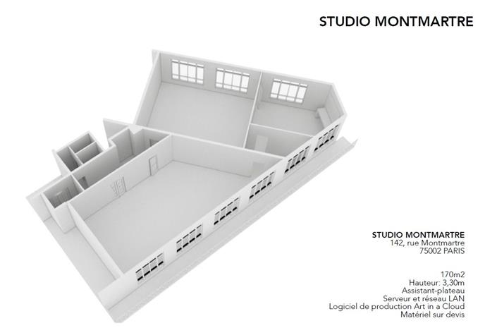 Bureau Location 75002 PARIS 142 RUE MONTMARTRE