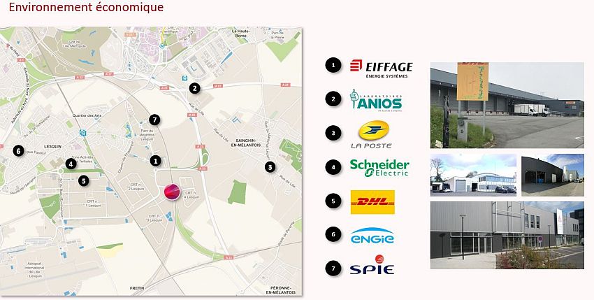 Bureau Location 59262 SAINGHIN EN MELANTOIS