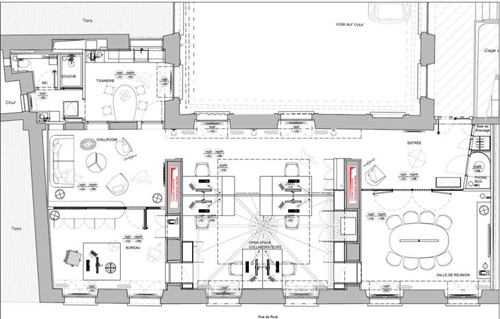 Bureau Location 33000 BORDEAUX 33 RUE DU RUAT