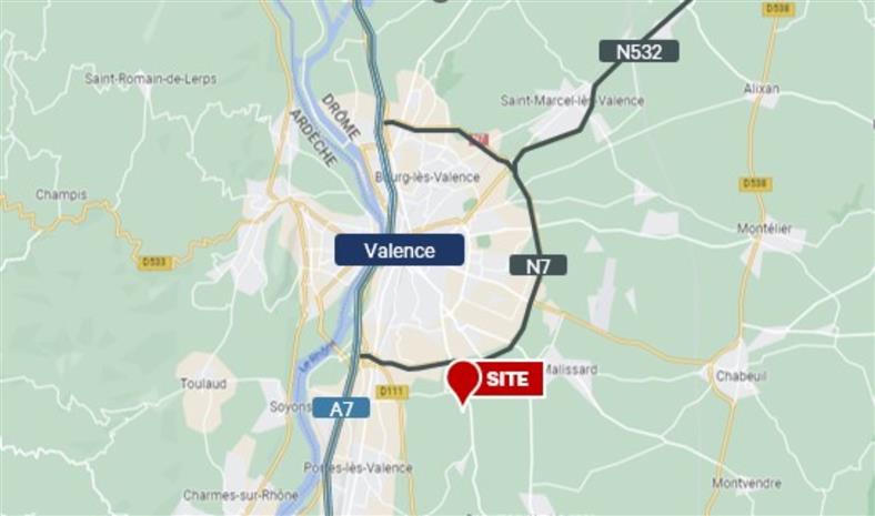 Entrepôt / Local d'activités Location 26760 MONTELEGER