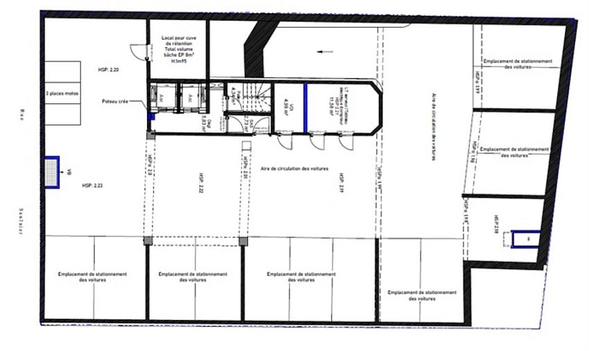 Bureau Location 75009 PARIS 17 RUE SAULNIER