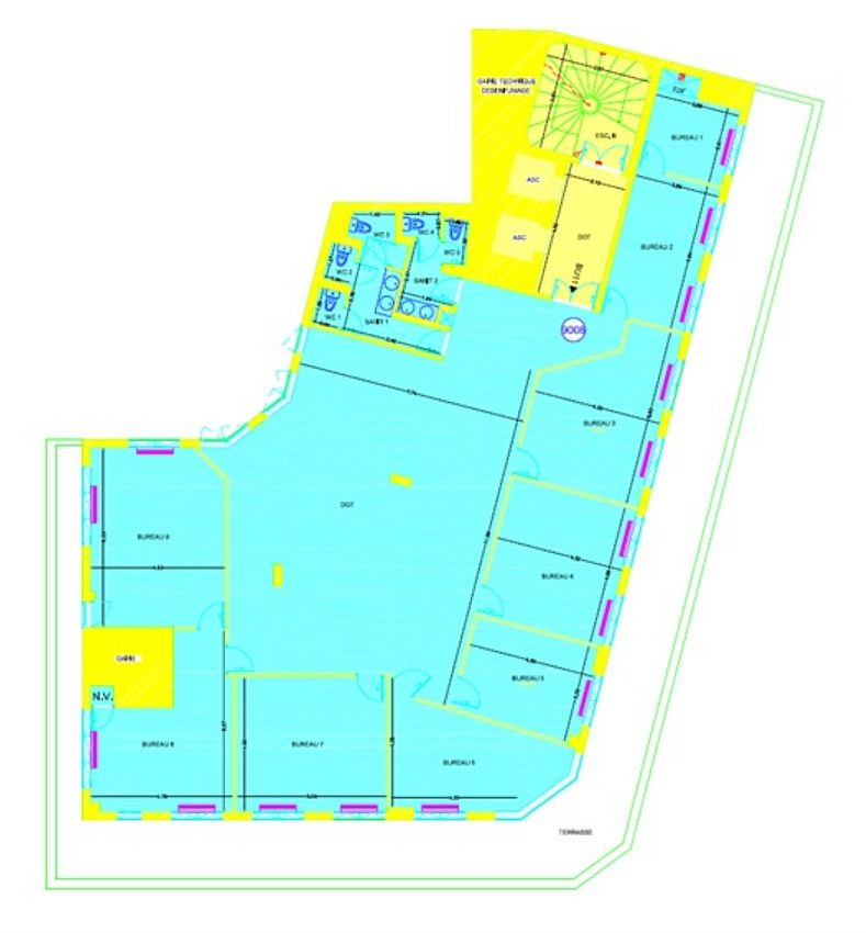 Bureau Location 75017 PARIS