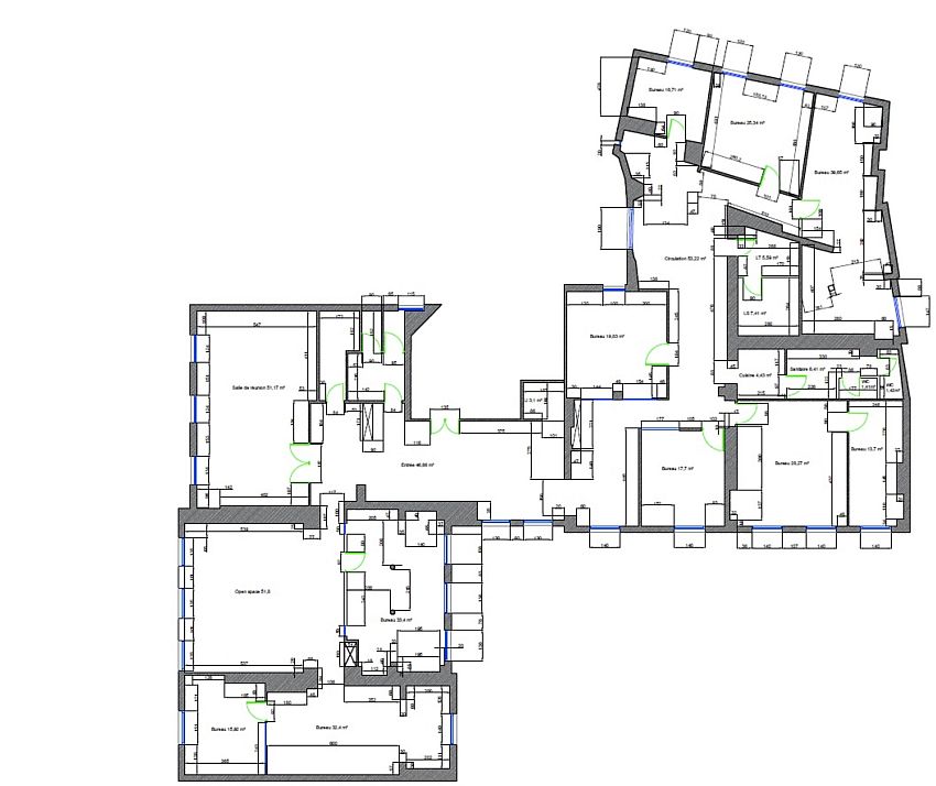 Bureau Location 75002 PARIS 19 RUE DU 4 SEPTEMBRE