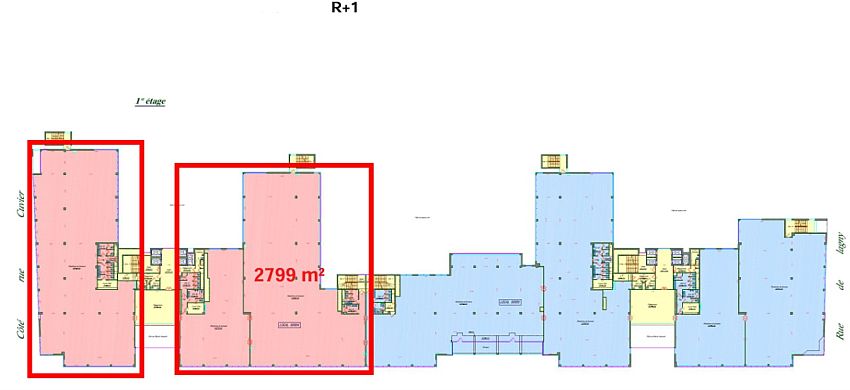 Bureau Location 93100 MONTREUIL 3-15 RUE HENRI ROL TANGUY
