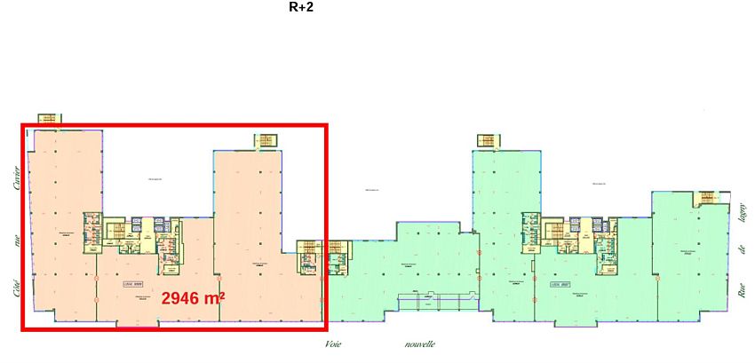 Bureau Location 93100 MONTREUIL 3-15 RUE HENRI ROL TANGUY