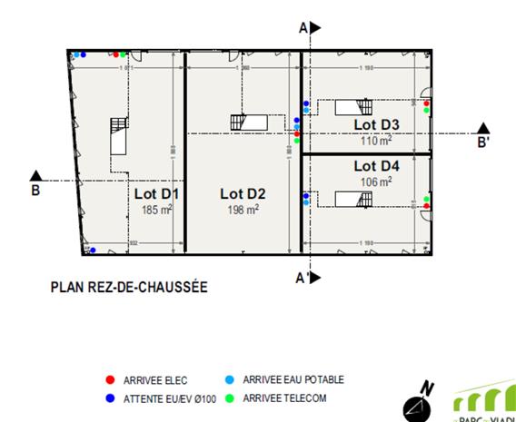 Local d'activités Vente/Location 69170 TARARE