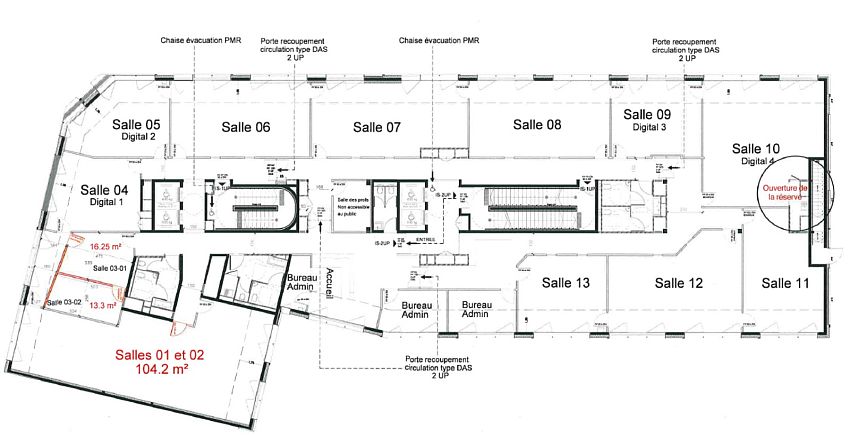 Bureau Location 33300 BORDEAUX 16 RUE BOILEAU