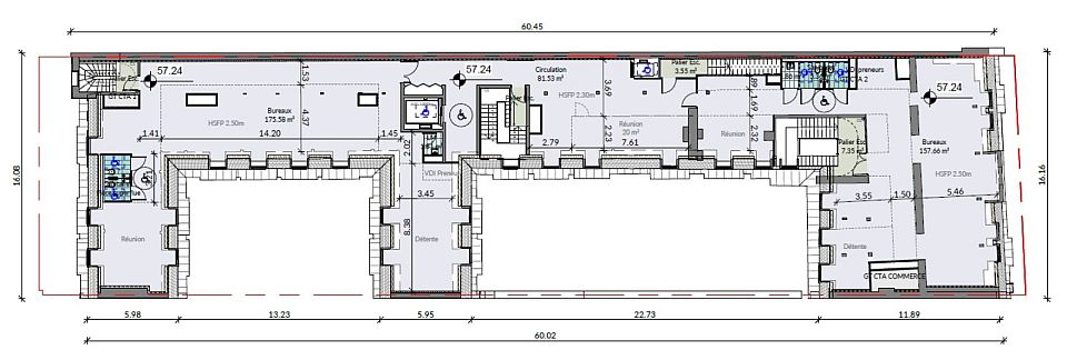 Bureau Location 75009 PARIS 74 RUE SAINT LAZARE