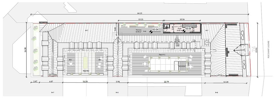 Bureau Location 75009 PARIS 74 RUE SAINT LAZARE