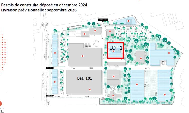 Local d'activités Location 69200 VENISSIEUX  BOULEVARD IRENE JOLIOT CURIE